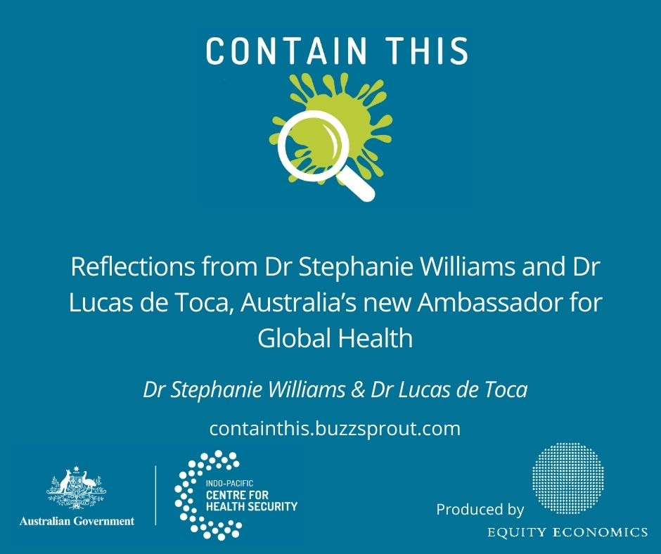 Contain this - Stephanie Williams and Lucas de Tocas